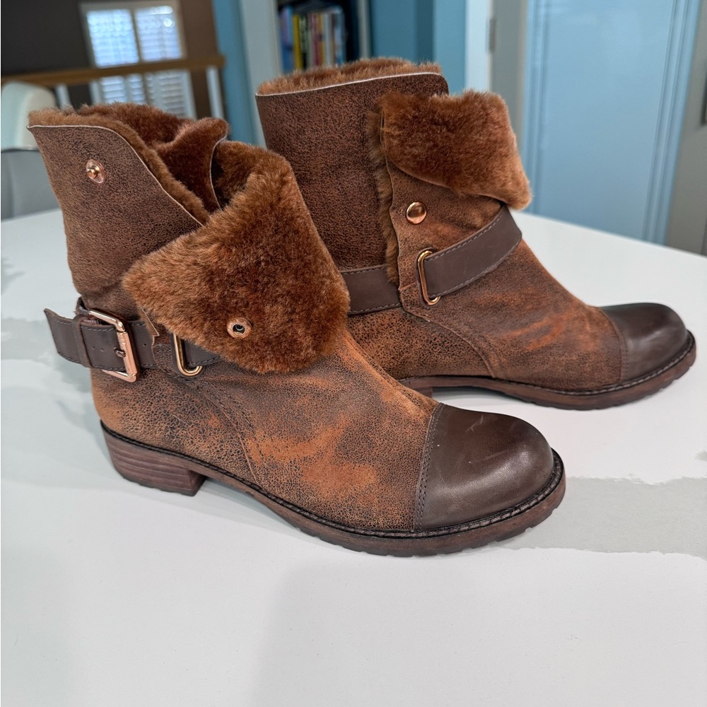 Matt Bernson brown suede Tundra ankle boots - Picture 8 of 9